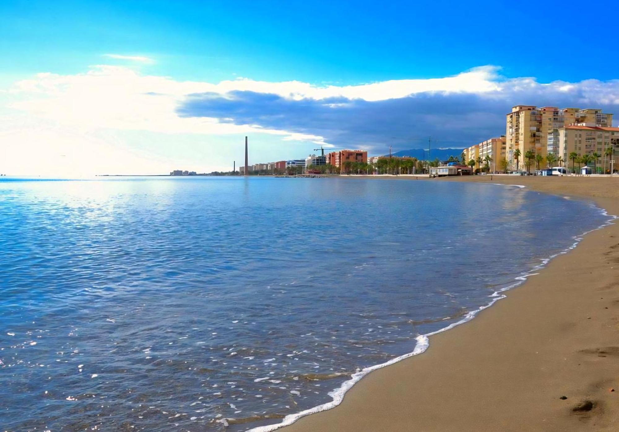 Duplex Huelin II & Beach Málaga Dış mekan fotoğraf